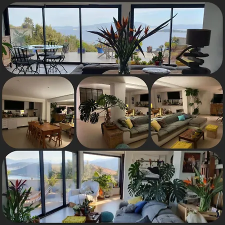 Apartamento Loft De Standing 150 M2 Vue Mer,de 2 à 6 Pers à Mare E Sole D'argent Verghia *