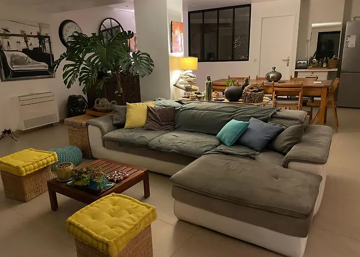 Loft De Standing 150 M2 Vue Mer,de 2 à 6 Pers à Mare E Sole D'argent Verghia Apartamento *
