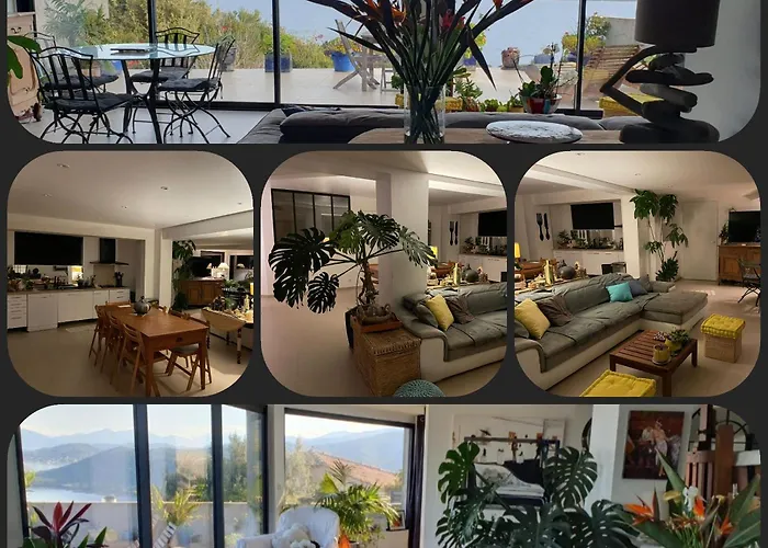 公寓 Loft De Standing 150 M2 Vue Mer,de 2 A 6 Pers A Mare E Sole D'argent Verghia *