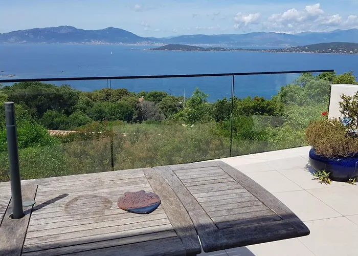 公寓 Loft De Standing 150 M2 Vue Mer,de 2 A 6 Pers A Mare E Sole D'argent Verghia 科蒂基亚瓦里